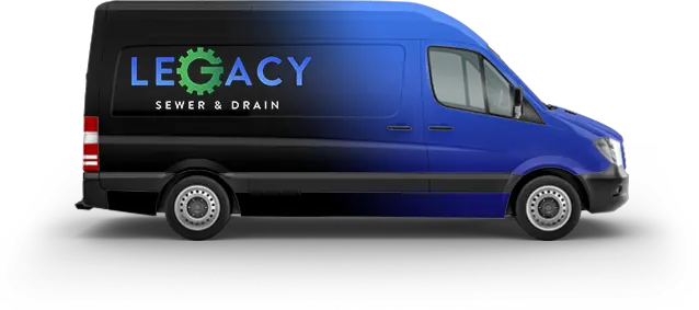 Sewer and Drain Service Van